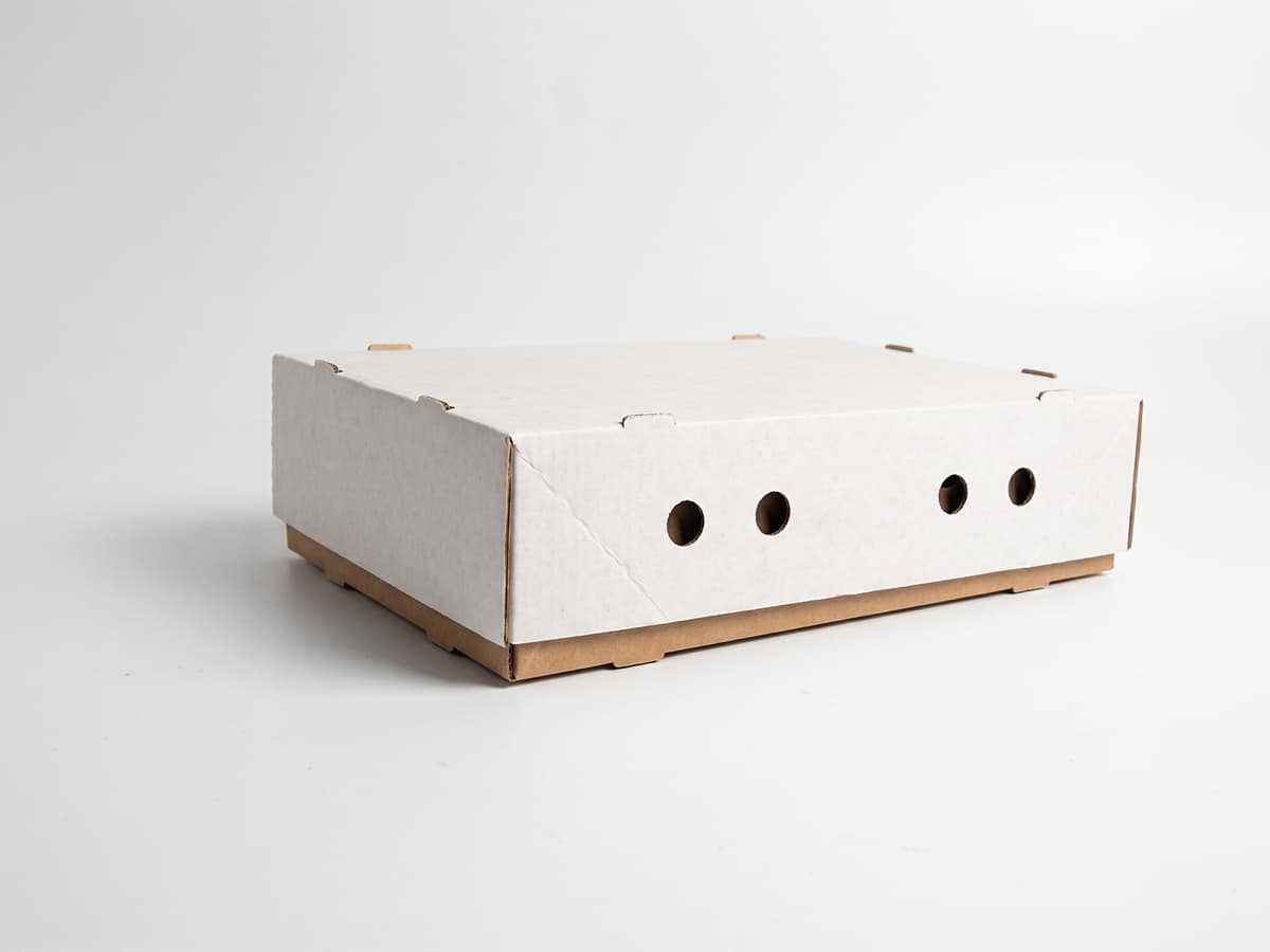 Cardboard box for meat and poultry
